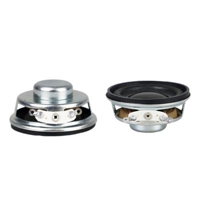 2PCS 40mm Full Spectrum Speakers 4Ohm 3W Strong Magnet Horn Loudspeaker 1 pair