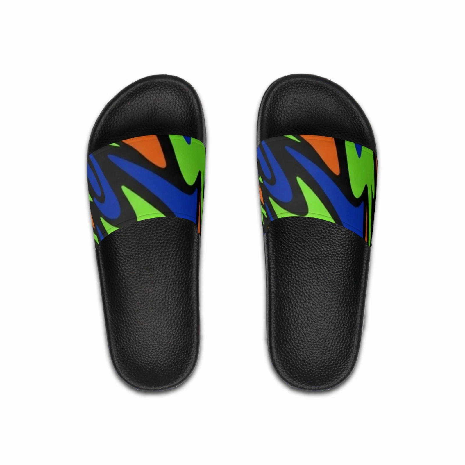 Vibrant Men's Slides-Abstract Pattern Beach & Pool Slides
Opens in a new window or tab