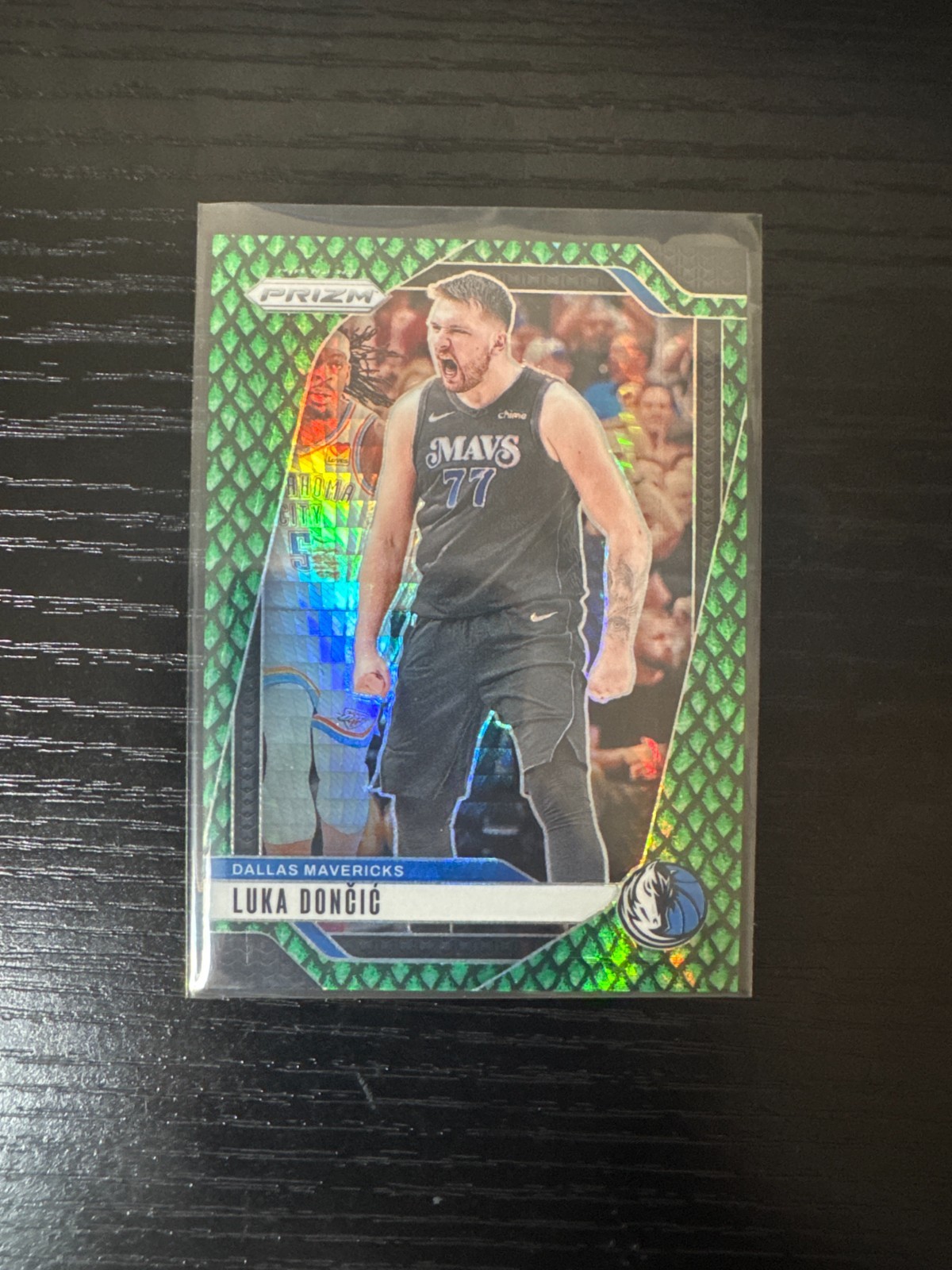2024-25 Panini Prizm Luka Doncic #89 Jade Dragon Scale /48