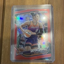 2025 Panini Prizm WNBA #4 Satou Sabally Red Prizm /299