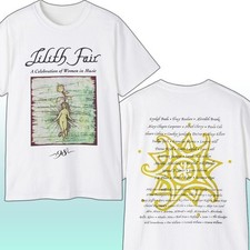 Retro Vintage 1997 Lilith Fair Unisex T-Shirt Double Sided