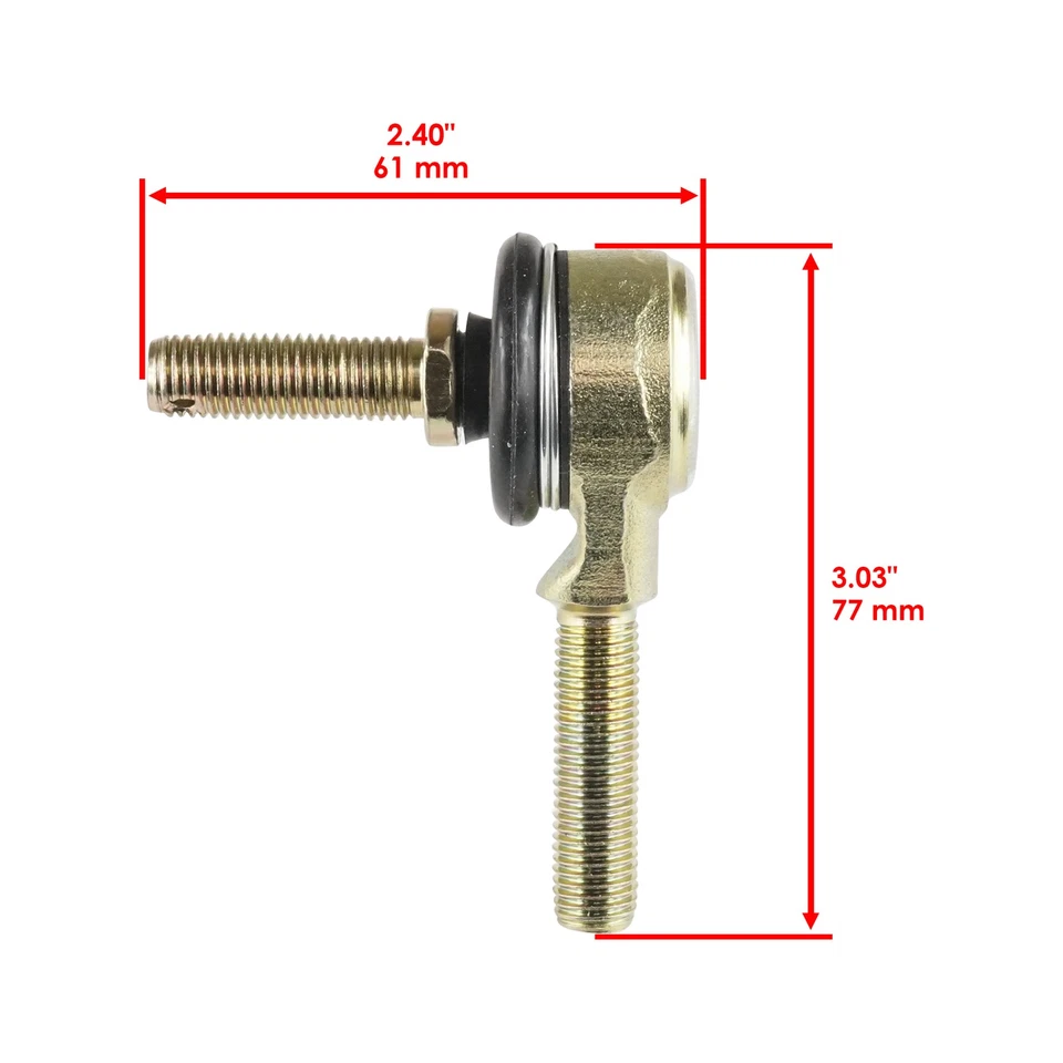 Juego de 2 barras de amarre para Suzuki LT230E Quadrunner 230 1987-1993 Foto 3 de 4