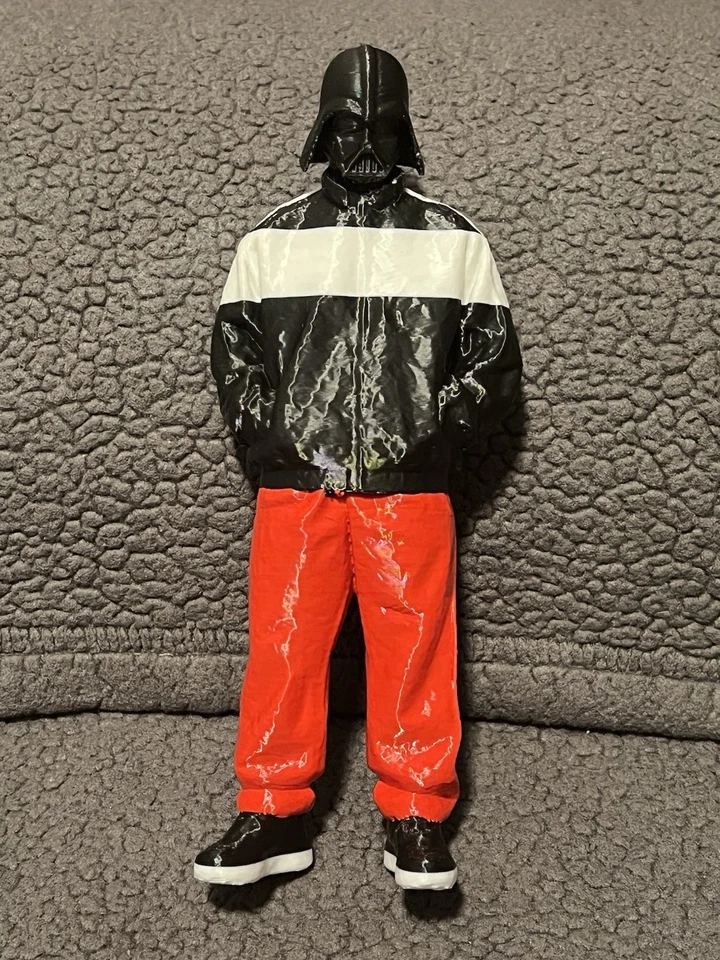 Star Wars Darth Vader & Stormtrooper Streetwear 3D Printed Art Statue Set 8" - Image 2 of 4