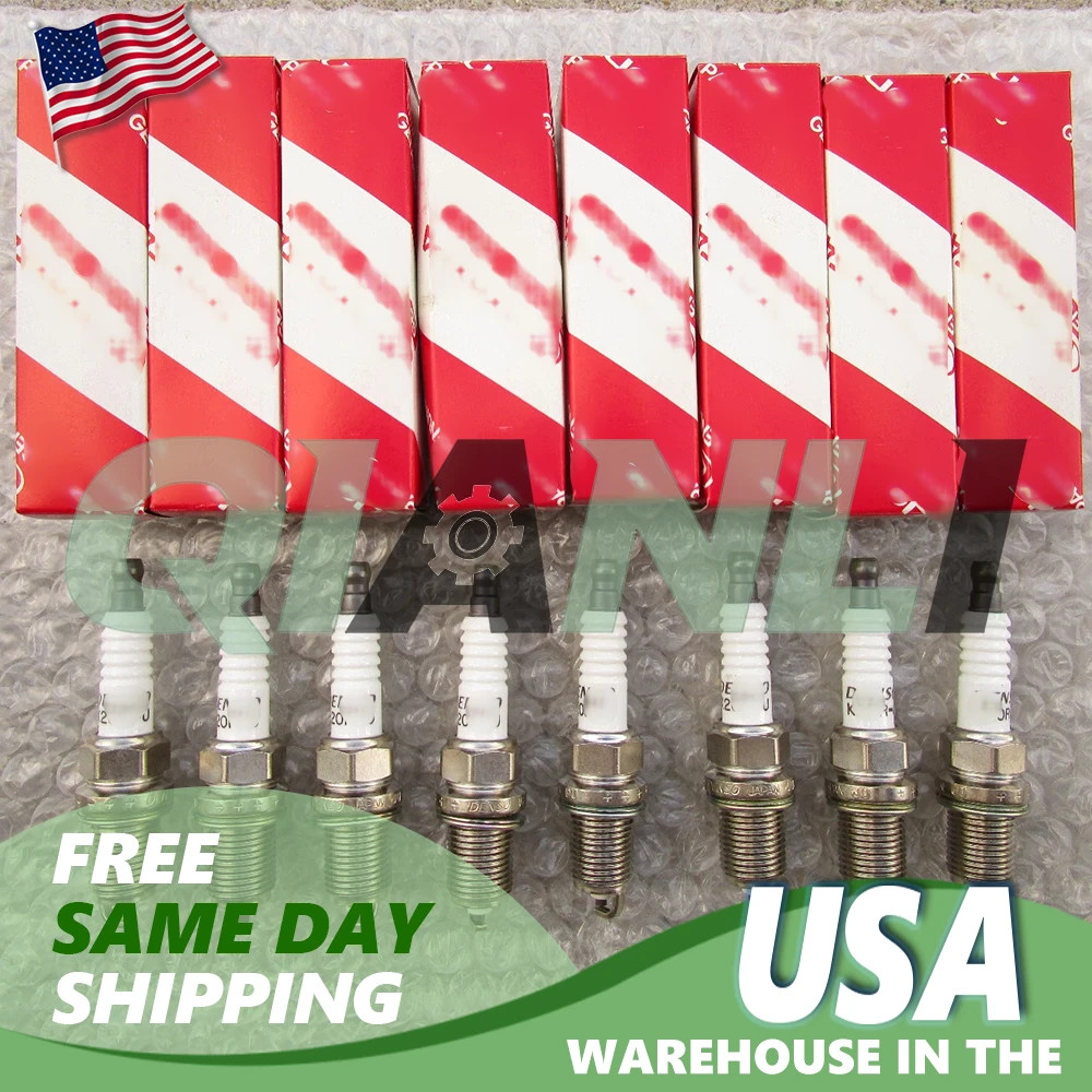 FITS: 00 - 04 TOYOTA TUNDRA 4.7L V8 SPARK PLUG QTY 8 OEM BRAND NEW