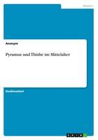 Anonymous | Pyramus Und Thisbe Im Mittelalter | Taschenbuch | Deutsch (2007)