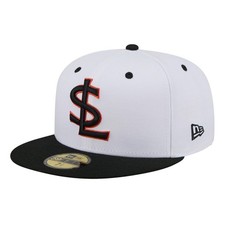 New Era  White Salt Lake Bees Theme Nights 59FIFTY Fitted Hat 7 1/2 NEW!
