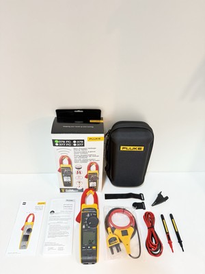 FLUKE 378 FC NON-CONTACR VOLTAGE CLAMP METER (FACTORY SEALED)CALIBRATED/*L