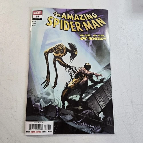 Marvel Comics Amazing Spider-Man #15 1st Appearance Of Glitch (NM 9.4)