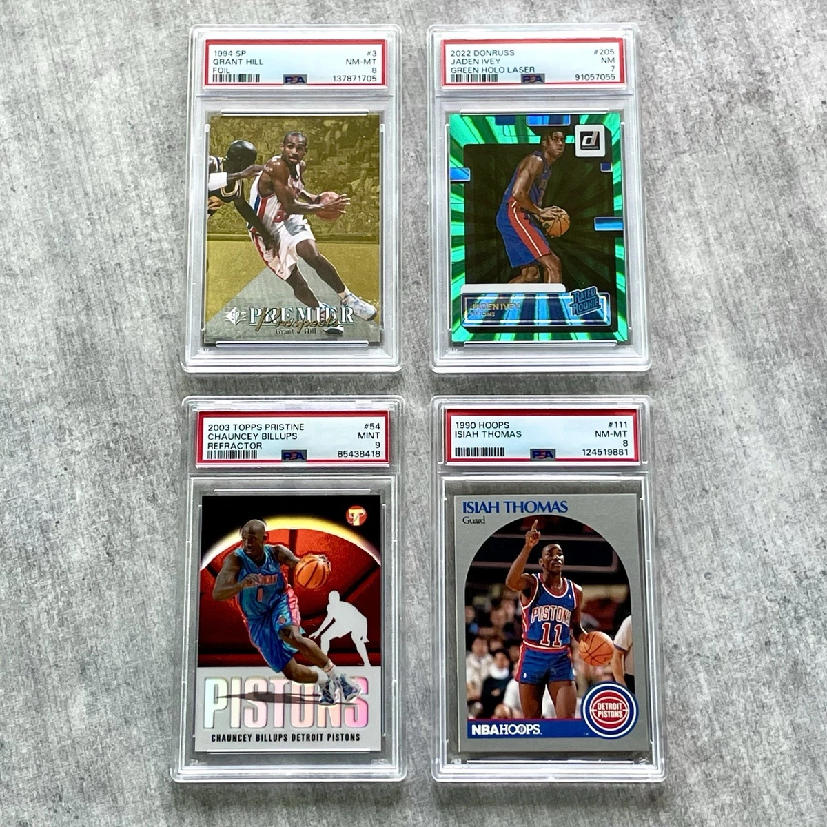 Chauncey Billups Basketball Sports Trading Cards & Accessories
