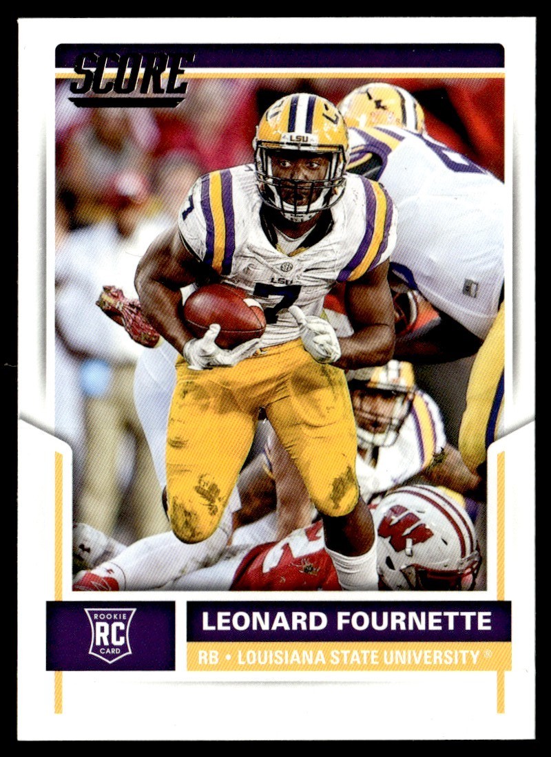 2017 Score Leonard Fournette Rookie LSU Tigers #347
