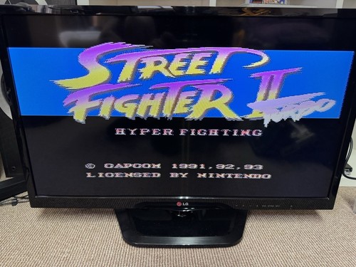 Street Fighter 2 Turbo - Super Nintendo SNES - Boxed & Complete PAL - Picture 13 of 14