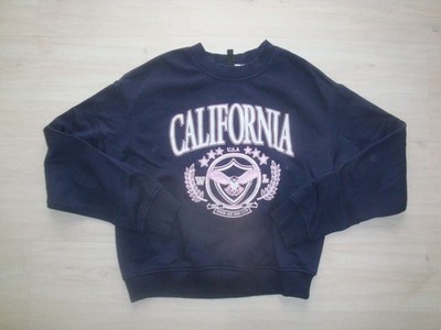 Pullover * Pulli * Sweatshirt * dunkelblau * Gr. S * H&M DIVIDED