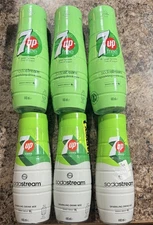 7-Up  Free And 7-up Zero Flavour for SodaStream 440mL x 6. 3 Bottles Of each