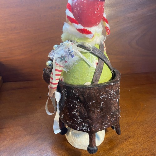 Larkspur Lane Elf Figurine By Lib Cummings-Mead For Silvestri Reindeer with Box - Picture 4 of 12