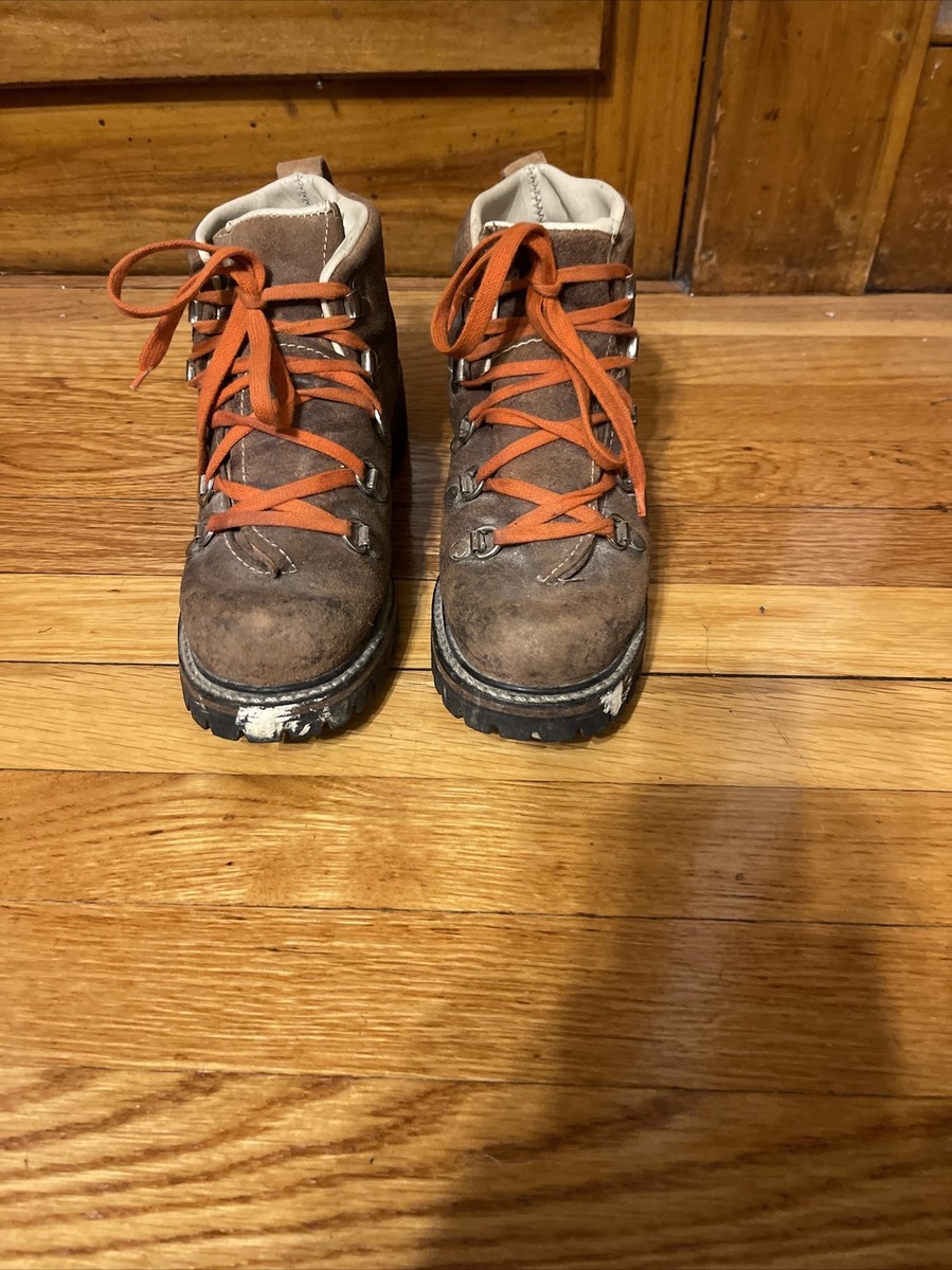 Wood-N-Stream Weinbrenner Mountaineer Hiking Orange Laces  display picture 3