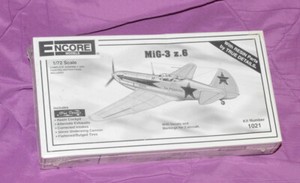 MIKOYAN GUREVICH MIG 3 Z.6 Encore oop 3 schemes resin additions