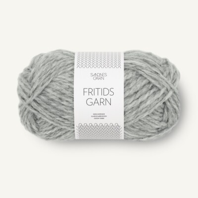 FRITIDSGARN von SANDNES GARN - GRÅMELERT (1042) - 50 g / ca. 70 m Wolle