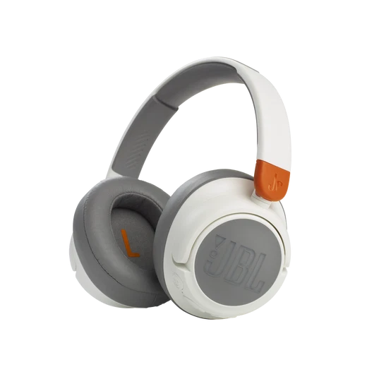 JBL JR 460NC Wireless Over Ear Noise Canceling Kids Headphones White