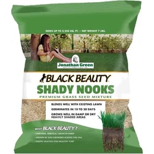 Jonathan Green Black Beauty Shady Nooks Premium Grass Seed Mixture, 7lbs