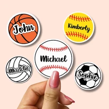 Choose Your Sports Handmade Custom Personalized team Name Sports Decal Sticker