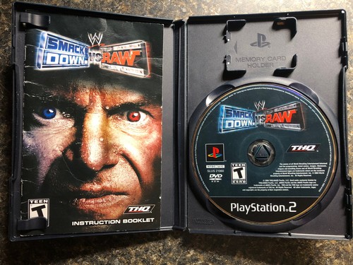 WWE Smackdown vs. RAW (PlayStation 2 PS2, 2004) komplett mit manuell getestet - Bild 3 von 4