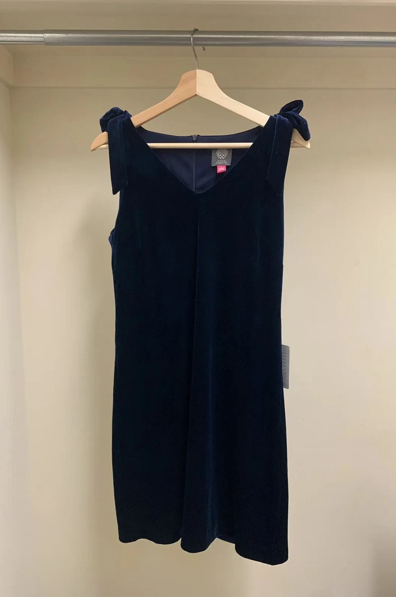 Vince camuto hotsell blue velvet dress