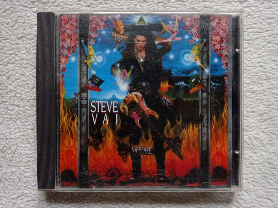 CD STEVE VAI "Passion And Warfare" RELATIVITY 467109 2 EUROPE 1993 VG++ ° - Photo 1/3