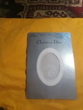 Christian Dior Pantyhose Crystal Gray Sz 3 Ultra Sheer Control Top 4533