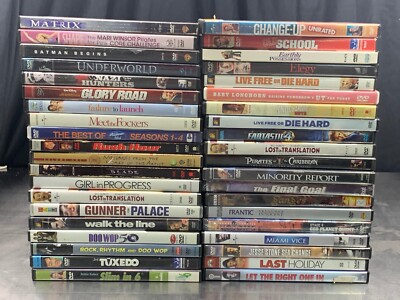 Movies Tv Shows Similar To Lost Lots Of 40 Used DVDs Assorted