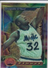 1993-94 Topps Finest Basketball Cards 32