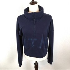 Nike womens track  field funnel neck sweatshirt S