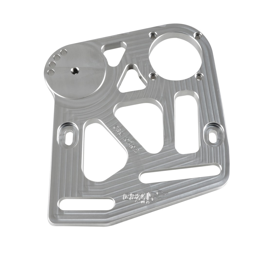 Drag Race Solutions Cylinder Head Coil Mount Bracket - BBC Black Drag Race Solutions Cylinder Head Coil Mount Bracket - BBC Black