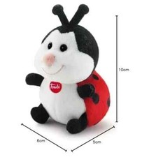 Coccinella Trudi Trudino Peluche Morbido Regalo San Valentino
