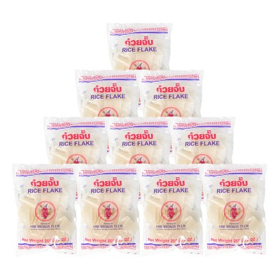 Thai Dancer Reis Flake Reisflocken Nudeln Kway Chap Banh Uot 10x200g