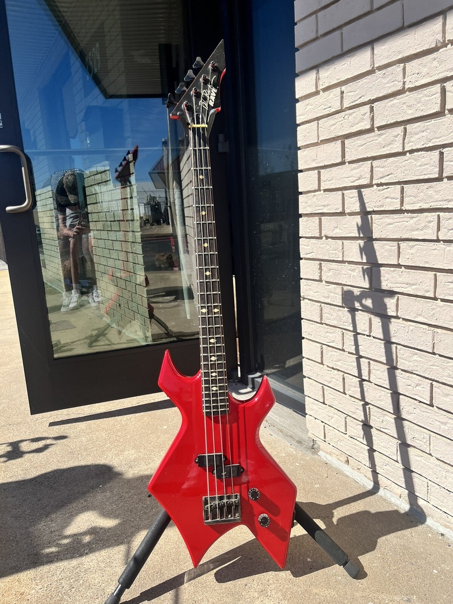 B.C. Rich Warlock Rave Series Bass w/ Gigbag - N | eBay 