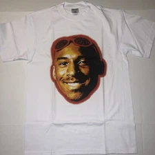 Shaka Wear Kobe Bryant White Graphic Tee NWOT Size Large Red