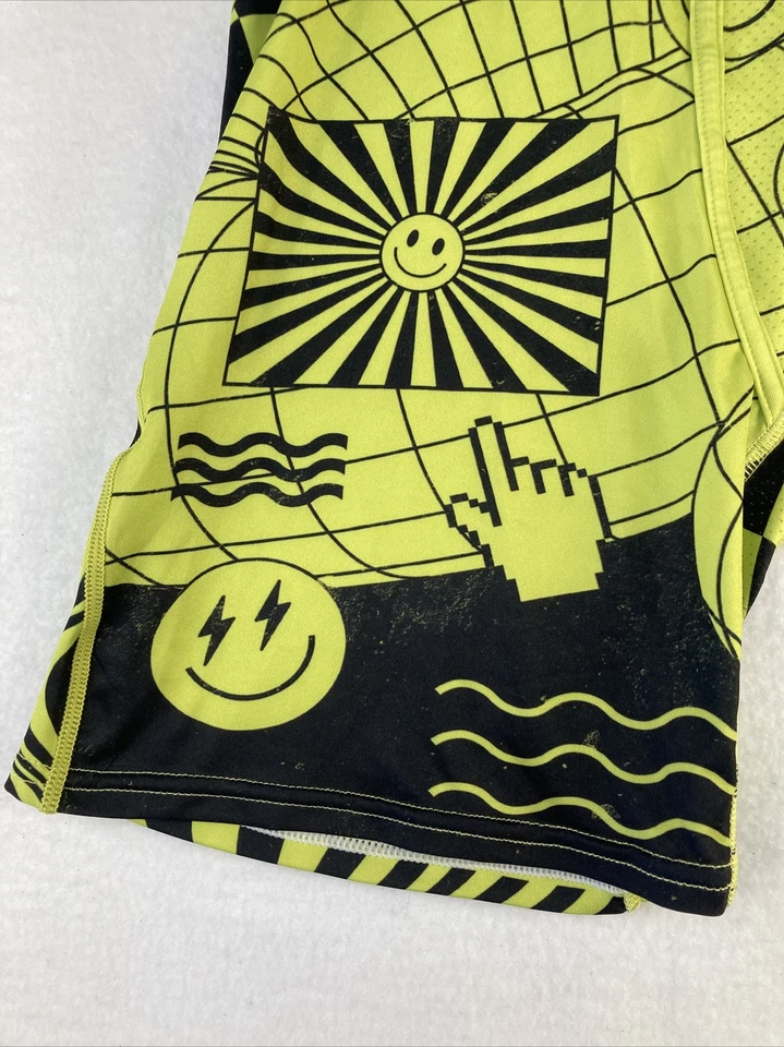 Ropa interior PSD para hombre amarillo negro rave en calzoncillos boxer nuevos sin etiquetas nueva talla grande sonrisa Foto 2 de 4