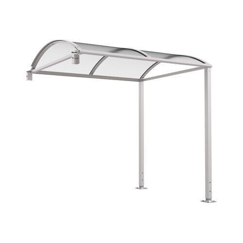 Fahrradunterstand, 2.635 x 2.500 x 2.090 mm (HxBxT), LED Leiste, Farbe wählbar - Bild 7 von 9