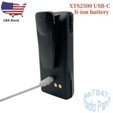 Replacement Li-ion Battery 2600mAh W/ USB-C  For NNTN7335 XTS1500 XTS2500 MT1500