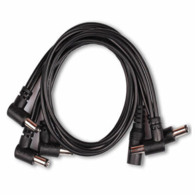 MOOER PDC-5A 5-Way RIGHT Angle Shape Power Supply Daisy Chain Extender Cable