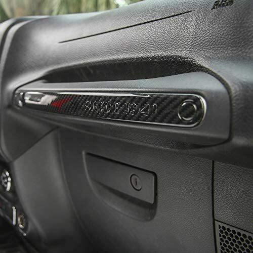 12x Full Set Interior Trim Kit for 20112017 Jeep Wrangler JK 4Dr