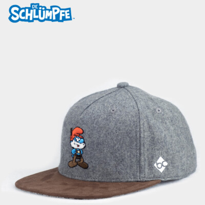 Bavarian Caps Papa Schlumpf Snapback Basecap Kappe Schlümpfe Stickerei Lederhose