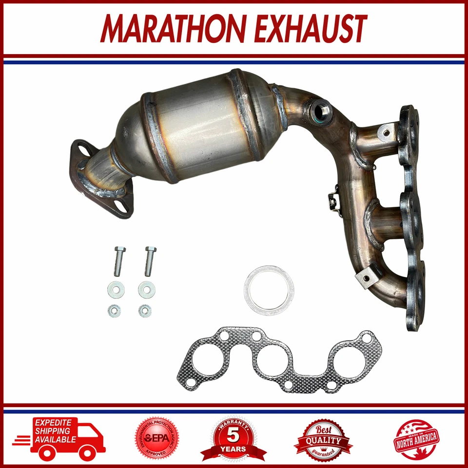 Catalítico trasero para 06-08 Lexus RX400h/06-10 Toyota Highlander 3,3 L híbrido solamente Foto 4 de 4