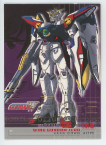 Upper Deck Wing Gundam Zero Promo Card WG-28