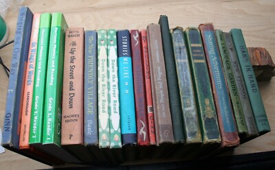 CHOICE vintage elem school language arts text book reader primer ALICE AND JERRY