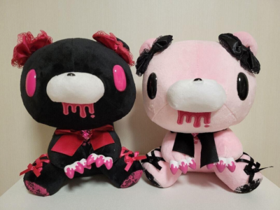 Chax GP Gloomy Lace up Variation Plush Doll Bear Set of 2 Taito