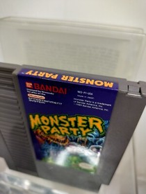 Monster Party (Nintendo Entertainment System NES, 1989) AS-IS UNTESTED 