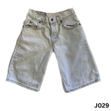 Vintage Levi  s 560 Orange Tab Boy  s Children Loose Fit Shorts USA Made