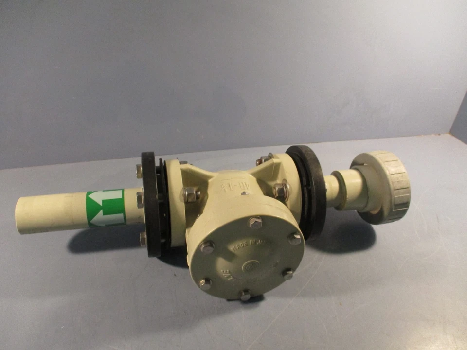 Válvula de retención oscilante PVC con brida Asahi PP 150 PSI, 1,0 MMPA, 4931739-070 VSCORPEFA040 Foto 4 de 4