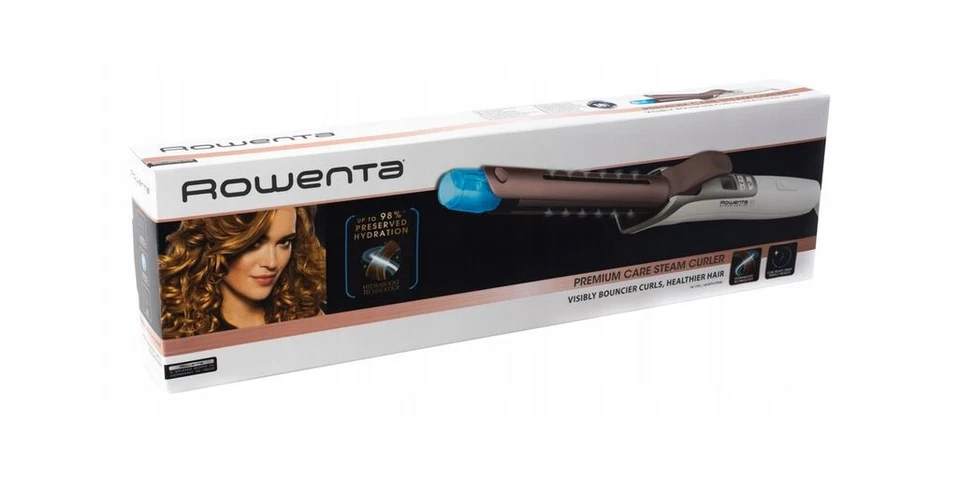Rowenta Premium Care Steam Curler CF3810 Traditional Curling Iron Bouncy Curls - Image 4 of 4